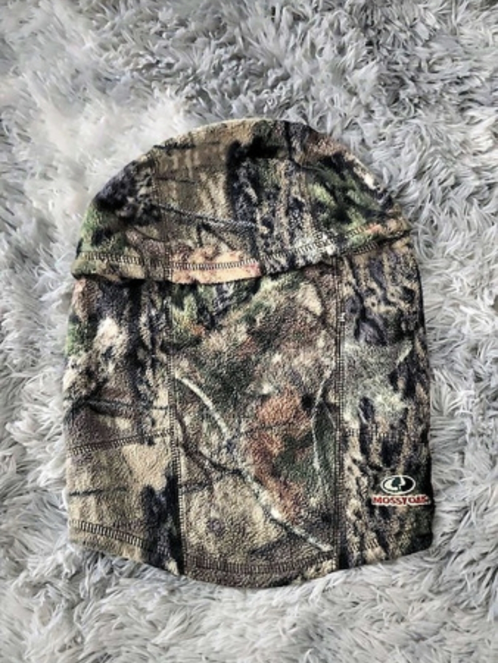 Mossy Oak Fleece Camouflage Balaclava Green & Brown